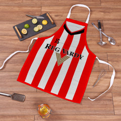Sunderland - 2001 Home Shirt - Personalised Retro Football Adults Apron