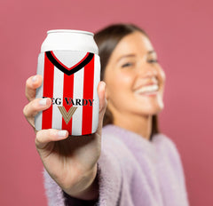 Sunderland 2001 Home Shirt - Personalised Drink Can Cooler