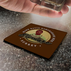 SURREY Bloodaxe  - Cricket Coaster - Circle or Square