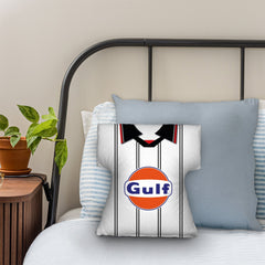 Swansea - 1995 Home Shirt - Personalised Retro Shirt Cushion