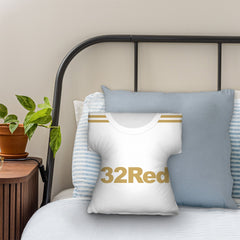 Swansea - 2012 Home Shirt - Personalised Retro Shirt Cushion