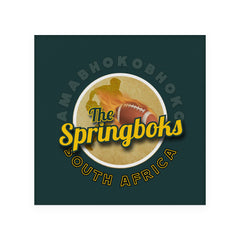 South Africa Rugby Union Springboks - Coaster - Circle or Square