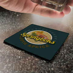 South Africa Rugby Union Springboks - Coaster - Circle or Square