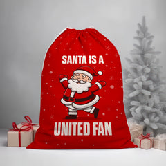 Santa is a United Fan - Santa Sack