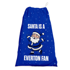 Santa is a Everton Fan - Santa Sack