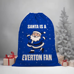 Santa is a Everton Fan - Santa Sack
