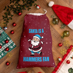 Santa is a Hammers Fan - Santa Sack