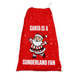 Santa is a Sunderland Fan - Santa Sack