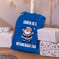 Santa is a Wednesday Fan - Santa Sack