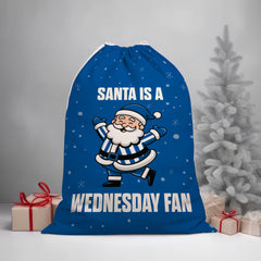 Santa is a Wednesday Fan - Santa Sack