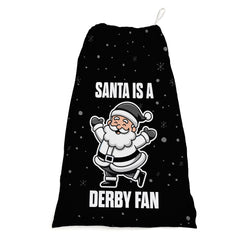 Santa is a Derby Fan - Santa Sack