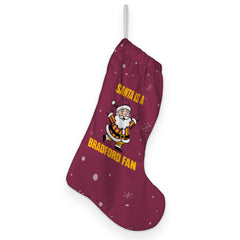 Santa is a Bradford Fan - Christmas Stocking