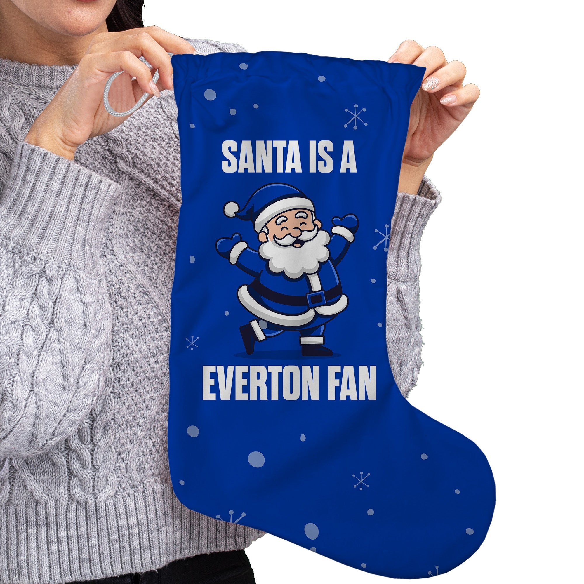 Santa is a Everton Fan - Christmas Stocking
