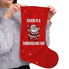 Santa is a Gooners Fan - Christmas Stocking