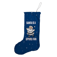Santa is a Spurs Fan - Christmas Stocking