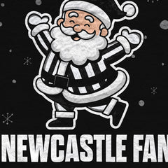 Santa is a Newcastle Fan - Luxury Fleece Blanket 150cm X 150cm