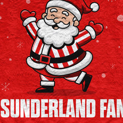 Santa is a Sunderland Fan - Luxury Fleece Blanket 150cm X 150cm