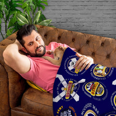 Scotland - Football Legends - Fleece Blanket 150cm X 150cm