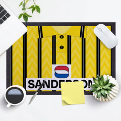 Wednesday 1992 Away Shirt - Personalised Retro Door Mat - 60cm x 40cm