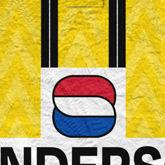 Wednesday 1992 Away Shirt - Personalised Retro Fleece Blanket 150cm X 150cm