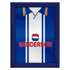 Wednesday 1995 Home Retro Shirt - A4 Personalised Metal Sign Plaque - Frame Options Available