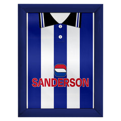 Wednesday 1997 Home Retro Shirt - A4 Personalised Metal Sign Plaque - Frame Options Available