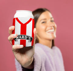 Sheffield 1996 Home Shirt - Personalised Drink Can Cooler