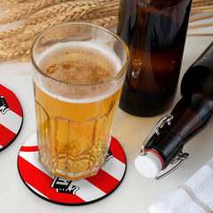 Sheffield 1990 Home Shirt - Personalised Drink Coaster - Square Or Circle