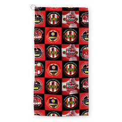 Sheffield - Football Legends - Retro Lightweight, Microfibre Golf Towel