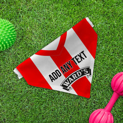 Sheffield United 1996 Home Shirt - Personalised Pet Bandana - 4 Sizes