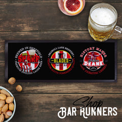 Sheffield  - Football Legends - Bar Runner
