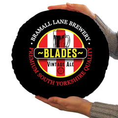 Sheffield  Blades - Football Legends - Circle Cushion 14inch