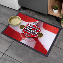 Sheffield  Marching in  - Football Legends - Door Mat -60cm X 40cm