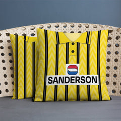 Wednesday 1992 Away Shirt - 45cm or 61cm Retro Cushion