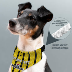 Wednesday 1992 Away Shirt - Personalised Pet Bandana - 4 Sizes