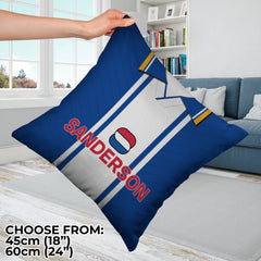 Wednesday 1995 Home Shirt - 45cm or 61cm Retro Cushion