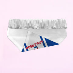 Wednesday 1995 Home Shirt - Personalised Pet Bandana - 4 Sizes