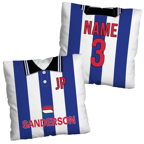 Wednesday 1997 Home Shirt - 45cm or 61cm Retro Cushion