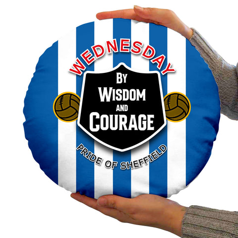 Wednesday Courage - Football Legends - Circle Cushion 14inch