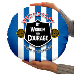 Wednesday Courage - Football Legends - Circle Cushion 14inch