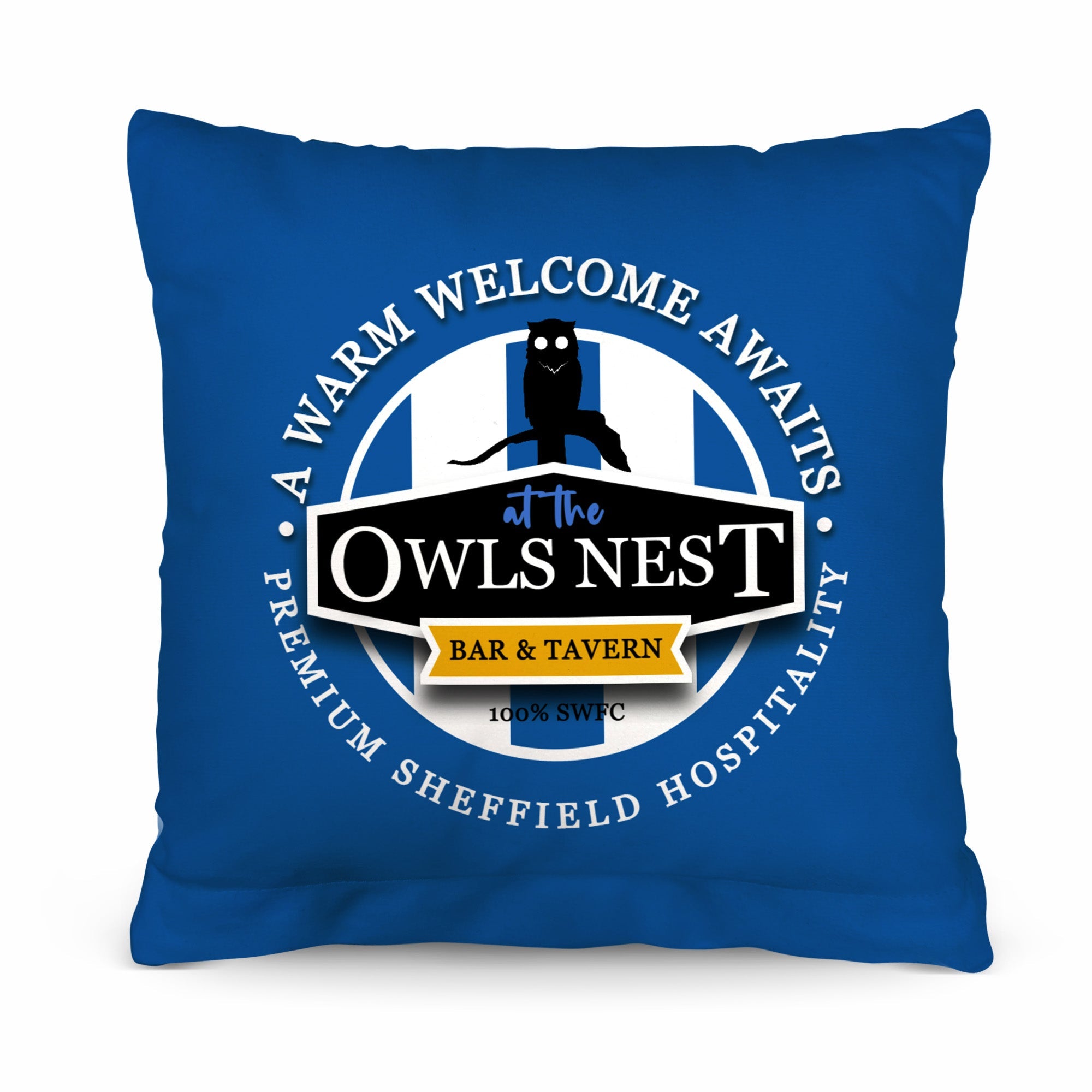 Wednesday Owls Nest - Football Legends - Cushion 10inch