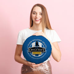 Wednesday Owls Nest - Football Legends - Circle Cushion 14inch