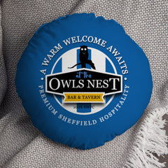 Wednesday Owls Nest - Football Legends - Circle Cushion 14inch
