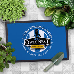 Wednesday Owls Nest  - Football Legends - Door Mat -60cm X 40cm