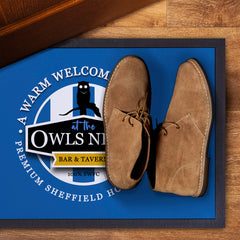 Wednesday Owls Nest  - Football Legends - Door Mat -60cm X 40cm