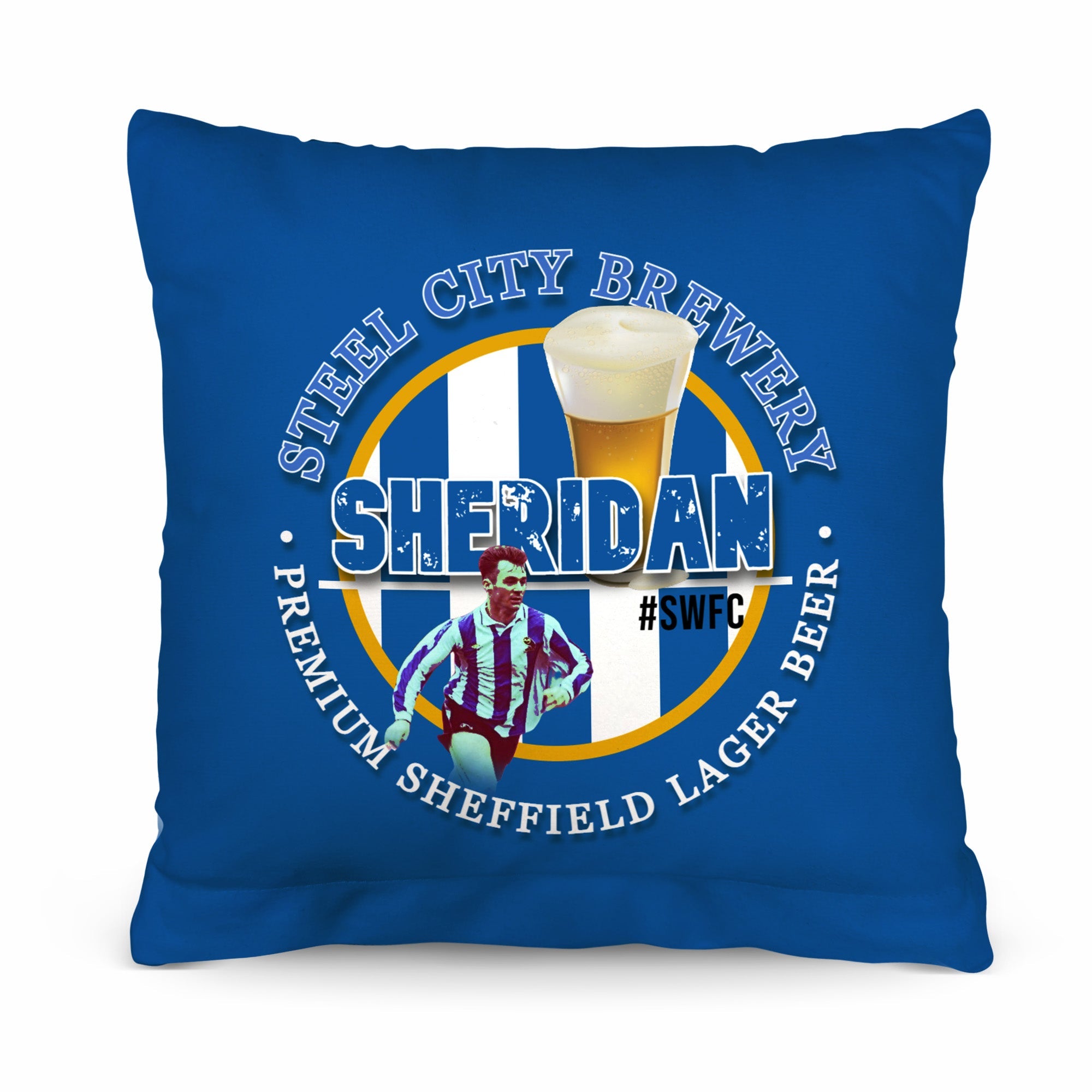 Wednesday Sheridan - Football Legends - Cushion 10inch
