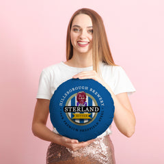 Wednesday Sterland - Football Legends - Circle Cushion 14inch