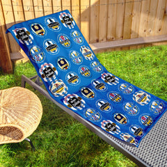 Wednesday - Football Legends - Microfibre Beach Towel - 150cm x 75cm