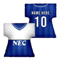 Everton 1986 Home - Retro  Shirt Cushion