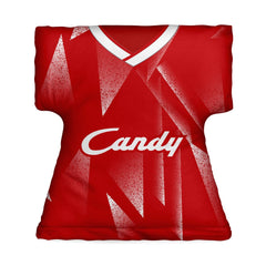 Liverpool Retro 1989 Home - Retro  Shirt Cushion